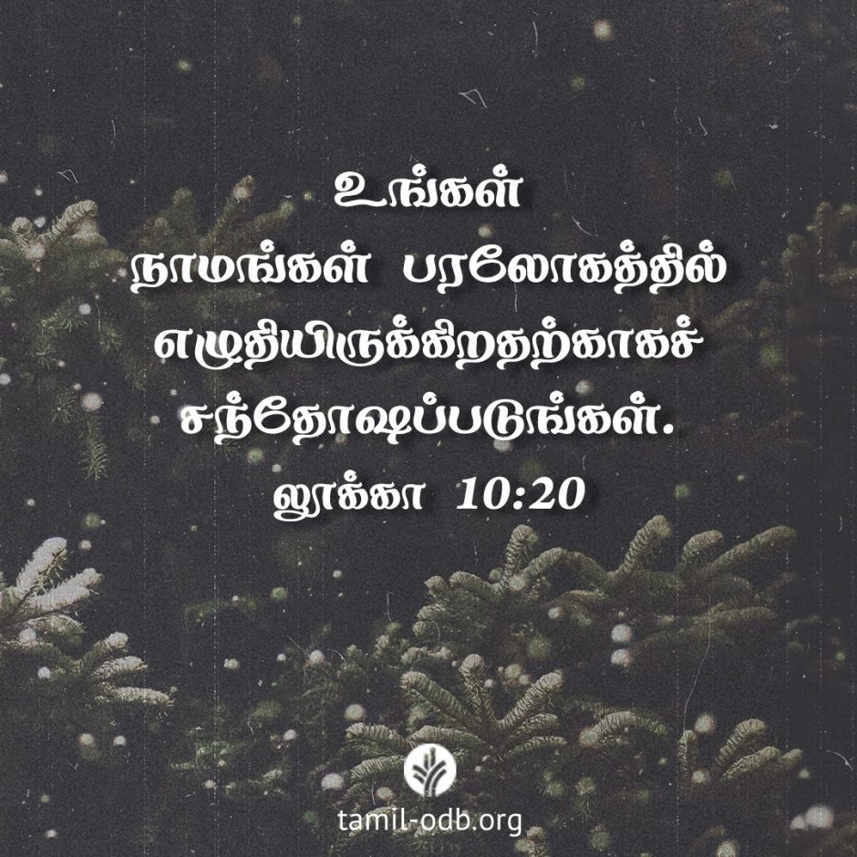 Share Tamil ODB 2026-01-22